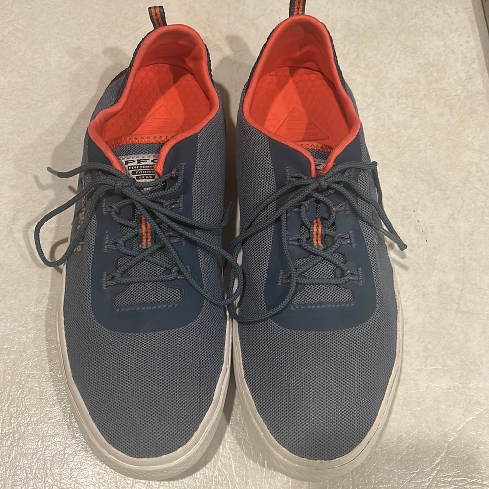 Columbia PFG Fishing/Boating Shoes Slate Blue/Pink Womens Size 8